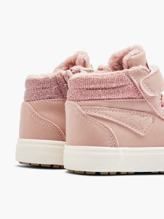 KangaROOS Hoher Sneaker Rosa 24648 4