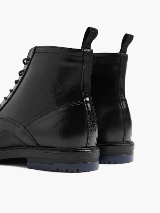 AM SHOE Aukštakulniai aulinukai su raišteliais Juoda 33116 4