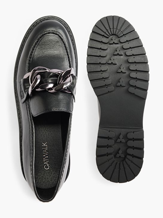 Catwalk Loaferi Negru 17444 3
