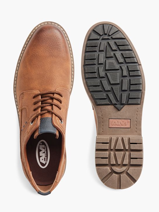 AM SHOE Business sko Brun 865 3