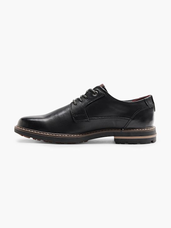 AM SHOE Společenská obuv Černá 7093 2