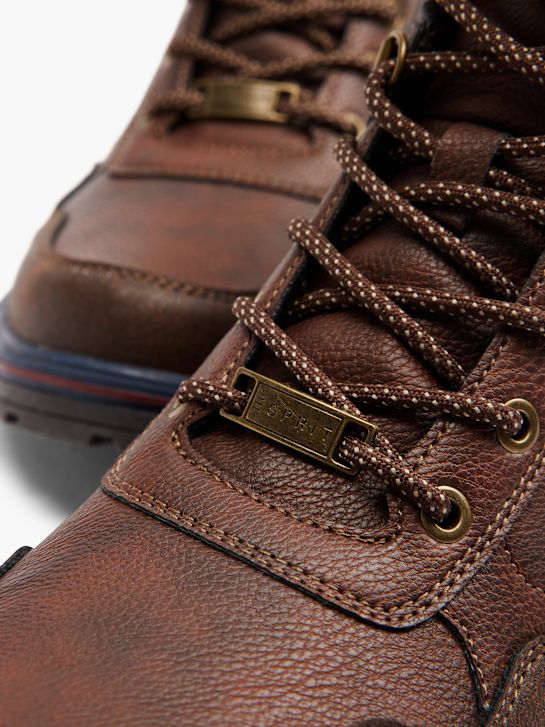 ESPRIT Bottes à lacets Marron 2509 5