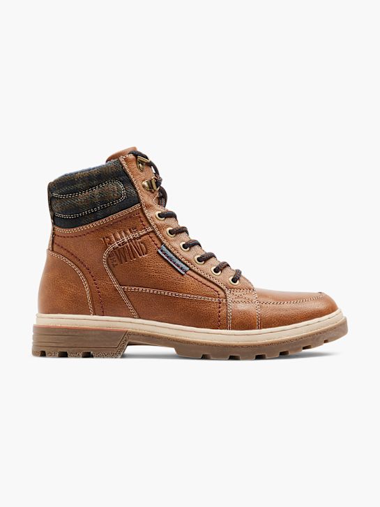 AM SHOE Bota con cordones Marrón 7096 1