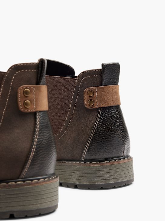AM SHOE Bota Chelsea Marrón 1589 5
