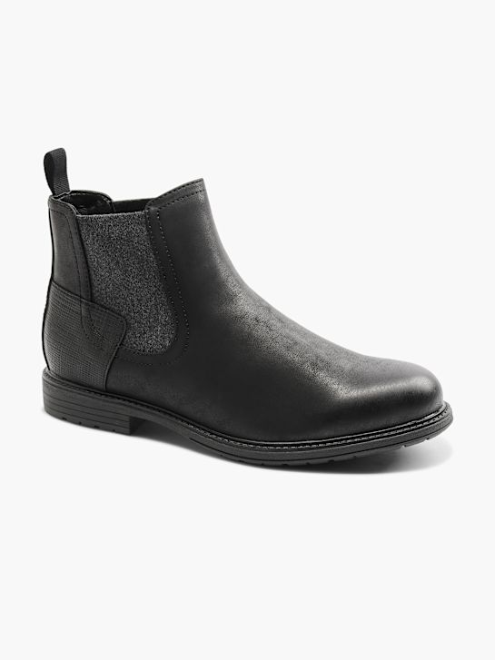 AM SHOE Chelsea Boots Schwarz 868 6