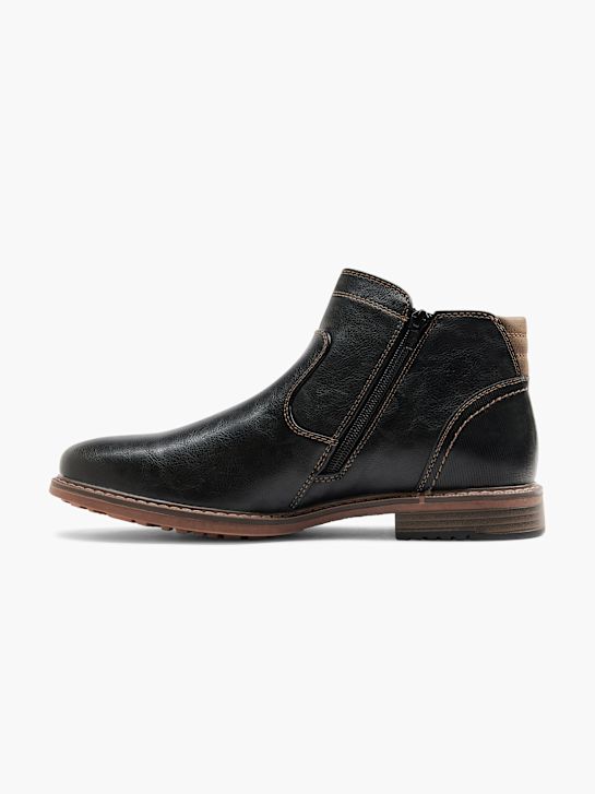 AM SHOE Stiefelette Schwarz 1590 2
