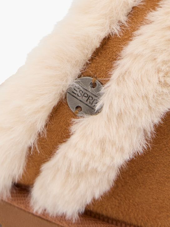 ESPRIT Papuče Konjak 7103 5