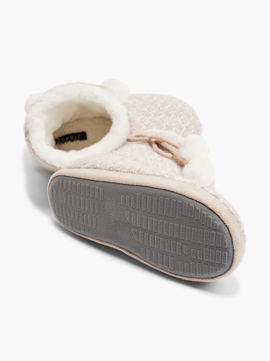ESPRIT Плюшени домашни пантофи Бежов 1596 3
