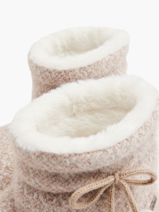 ESPRIT Плюшени домашни пантофи Бежов 1596 5
