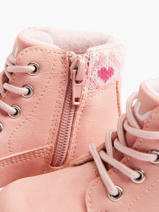 FILA Bota con cordones Rosa 3454 5