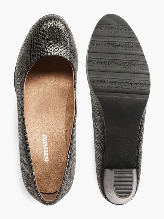 Graceland Tacones Negro 20372 3