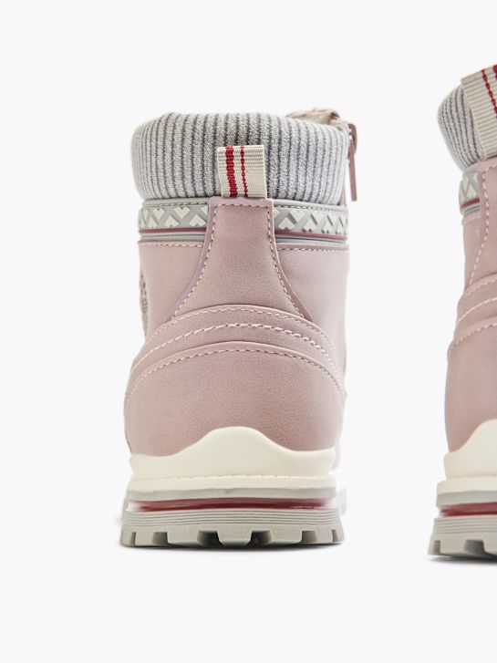 Dockers Bottes à lacets Rose 24733 4