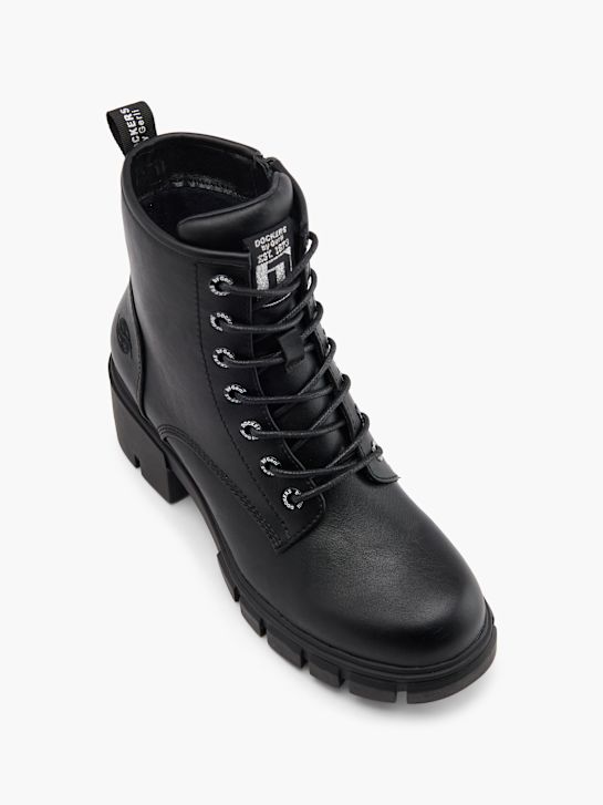Dockers Bottes à lacets Noir 27826 2