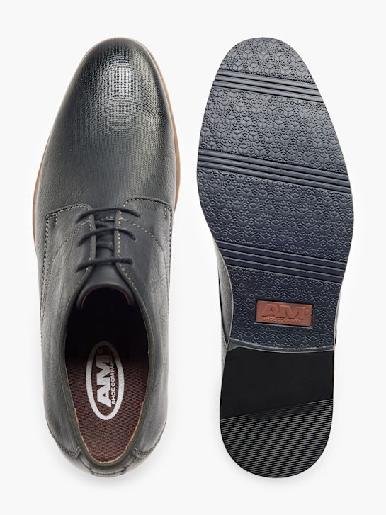 AM SHOE Alkalmi cipő fekete 17581 3
