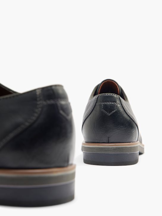AM SHOE Alkalmi cipő fekete 17581 4