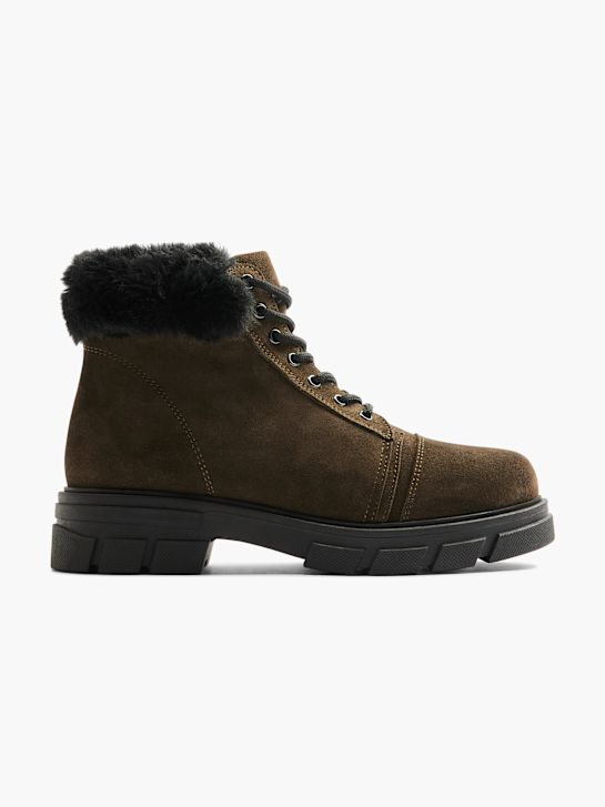 5th Avenue Snørestøvle Khaki 7124 1