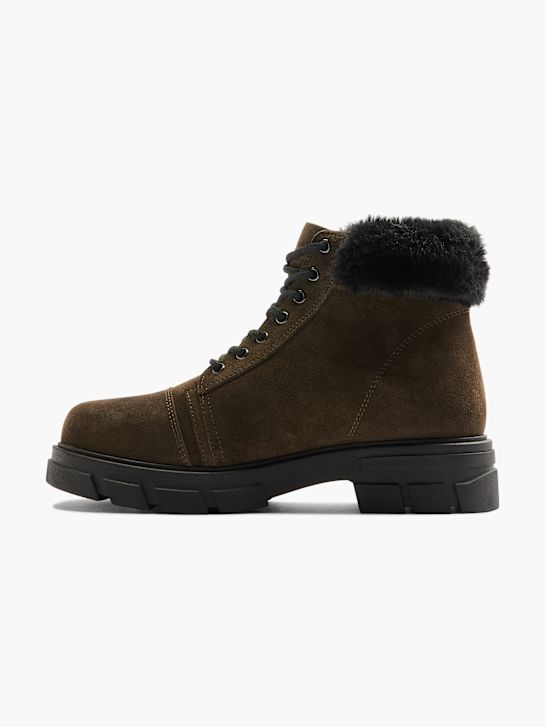 5th Avenue Botki sznurowane Khaki 7124 2
