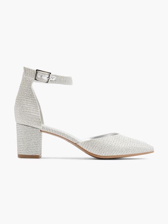 Graceland Spangenpumps Silber 14920 1