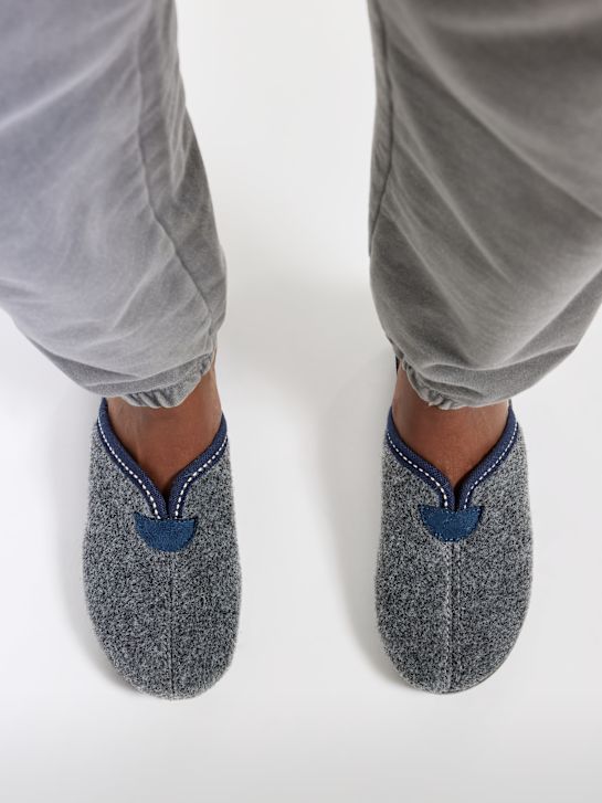 Casa mia Zapatillas de casa cerradas Gris 20700 6