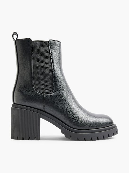 Graceland Bottines chelsea Noir 3486 1