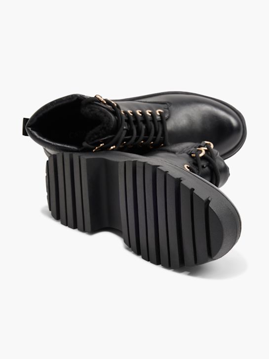 Catwalk Bota com cordões Preto 921 5