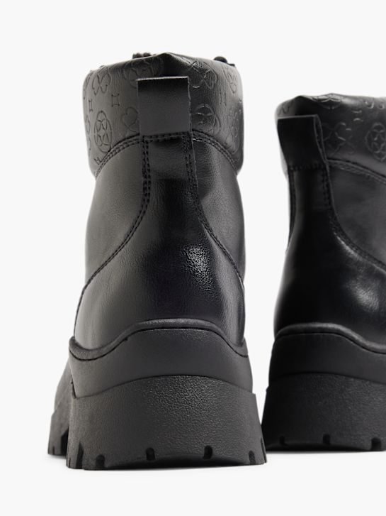 Catwalk Bota com cordões Preto 921 3