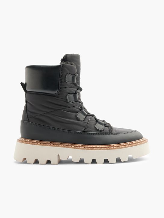 Catwalk Ghete cu șireturi Negru 4398 1