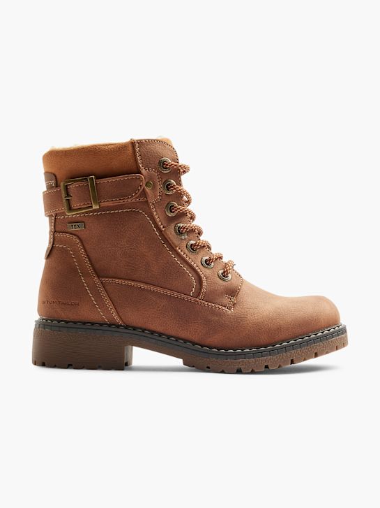 TOM TAILOR Schnürboots Cognac 4399 1