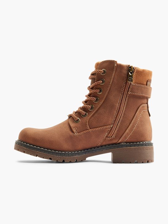 TOM TAILOR Schnürboots Cognac 4399 2