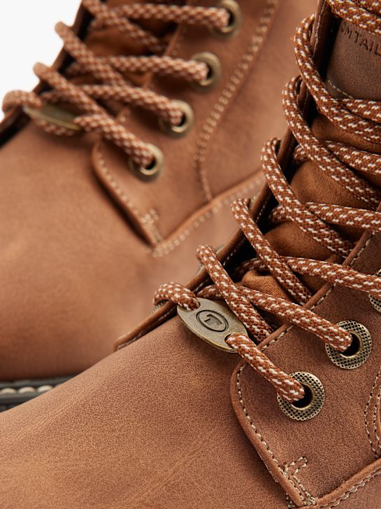 TOM TAILOR Schnürboots Cognac 4399 5