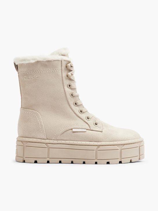 Bench Schnürboots Beige 925 1