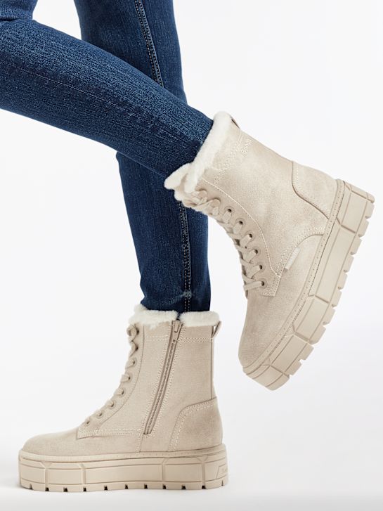 Bench Schnürboots Beige 925 7