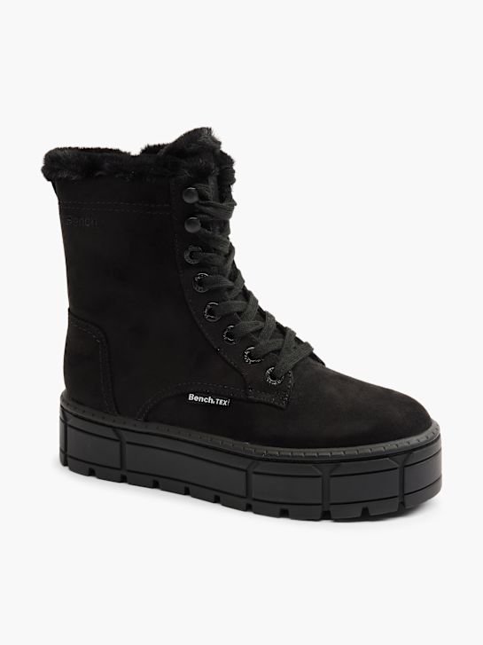 Bench Schnürboots Schwarz 6194 7