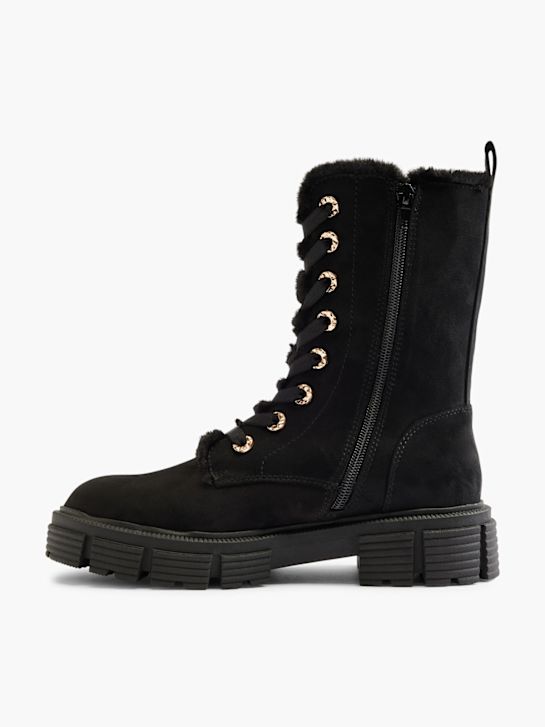 Catwalk Schnürboots Schwarz 7148 2