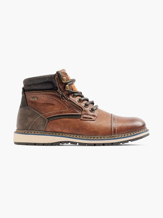 TOM TAILOR Schnürboots Braun 1625 1