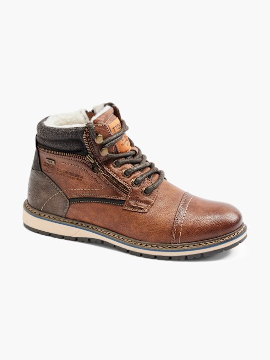 TOM TAILOR Schnürboots Braun 1625 6
