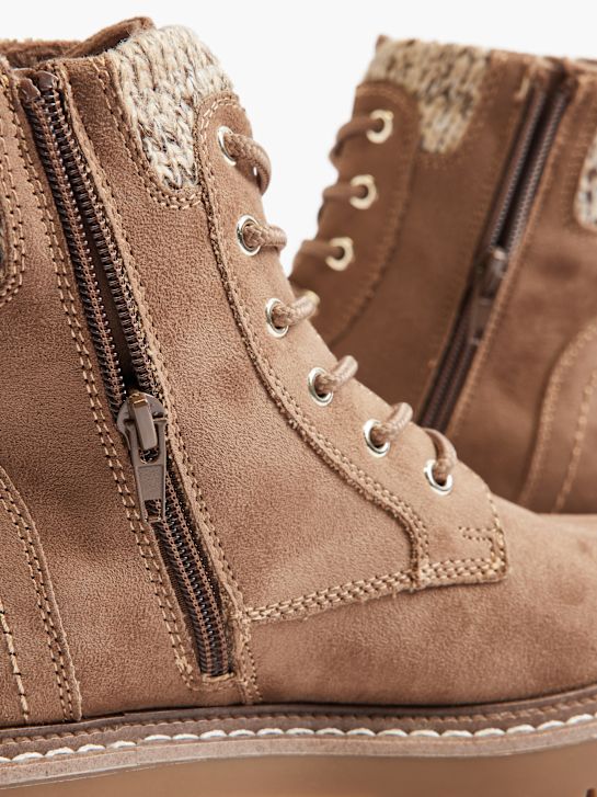 Highland Creek Schnürboots Taupe 17978 5
