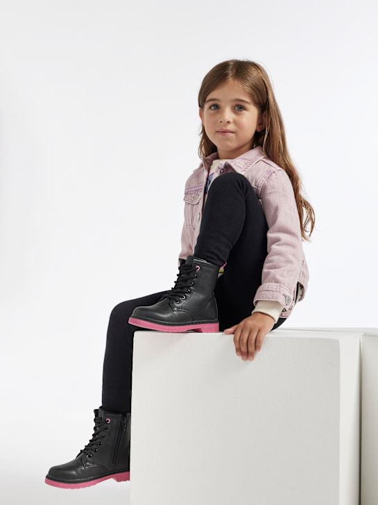 Cupcake Couture Botki sznurowane Czarny 6200 7