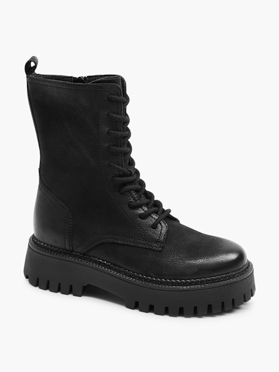 5th Avenue Bottes à lacets Noir 2572 6