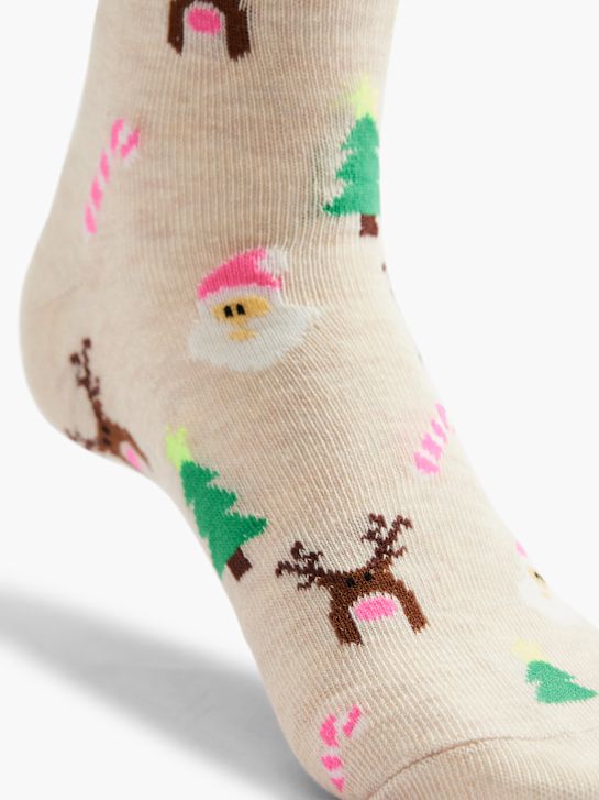 Cosy Nature Socken Beige 118731 3