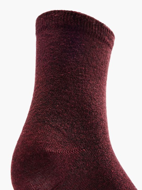 DEICHMANN Socken Bordeaux 55660 4