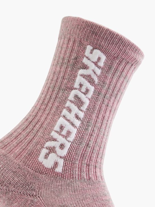 Skechers Skarpetki Różowy 54666 4