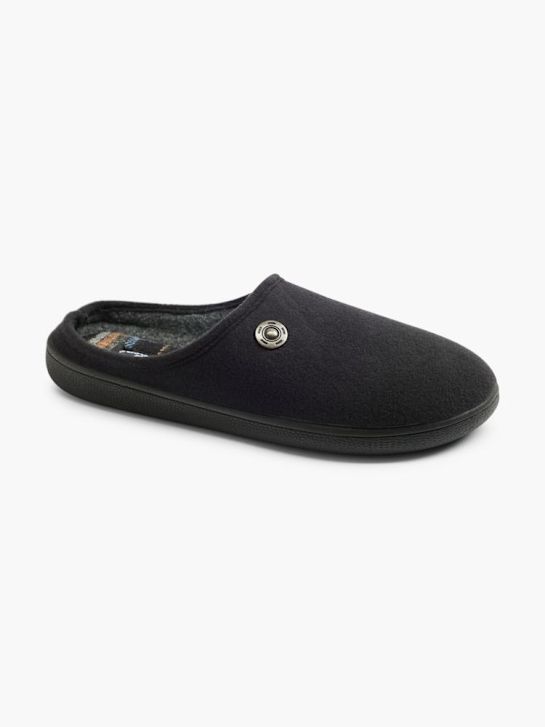 Casa mia Zapatilla de casa Negro 20417 6