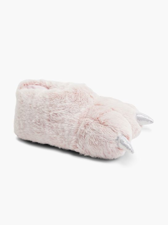 Casa mia Chaussons fourrés Rose 27338 5