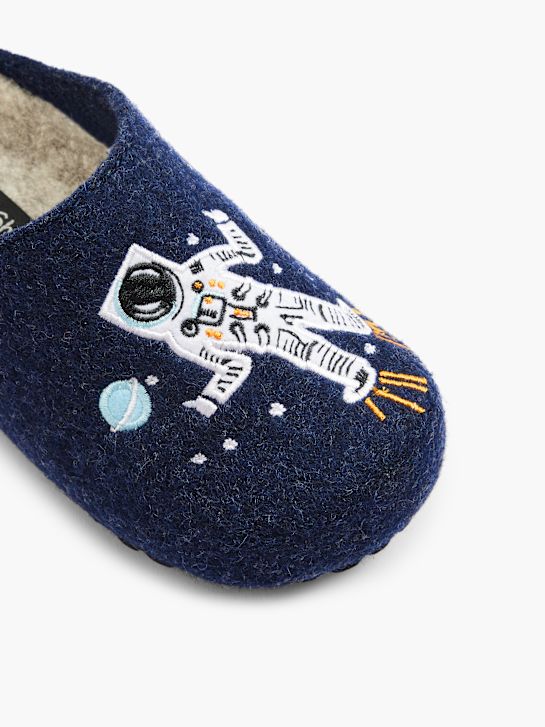 Bobbi-Shoes Zapatillas de casa cerradas Azul 1646 2