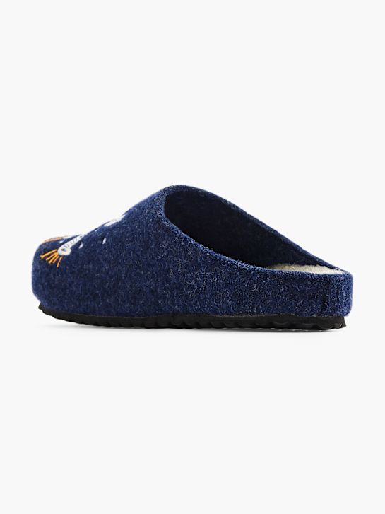 Bobbi-Shoes Zapatillas de casa cerradas Azul 1646 3