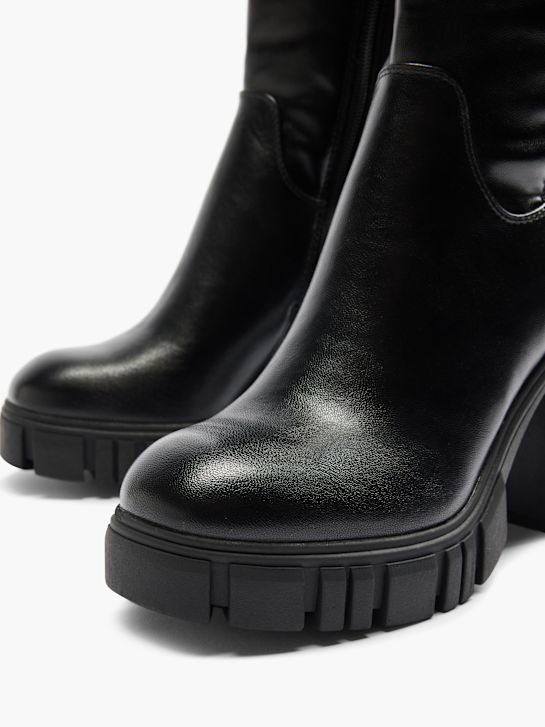 Catwalk Kozačky Černá 7184 5