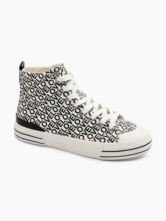 Graceland Mid cut sneaker Hvid 6255 6