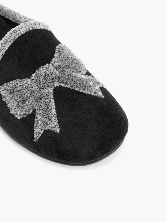 Casa mia Pantoffel Schwarz 27409 2