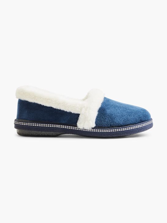 Casa mia Zapatillas de casa cerradas Azul 20485 1
